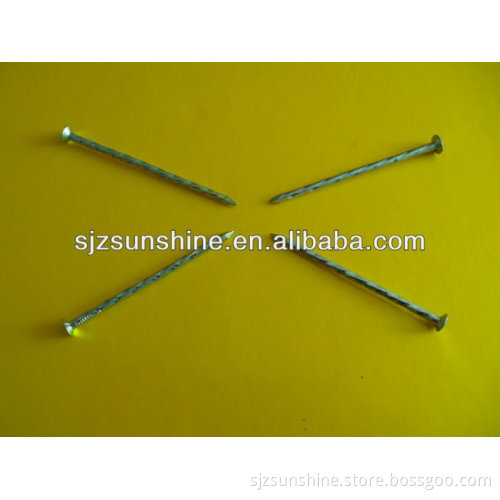 twist nails with galvanized